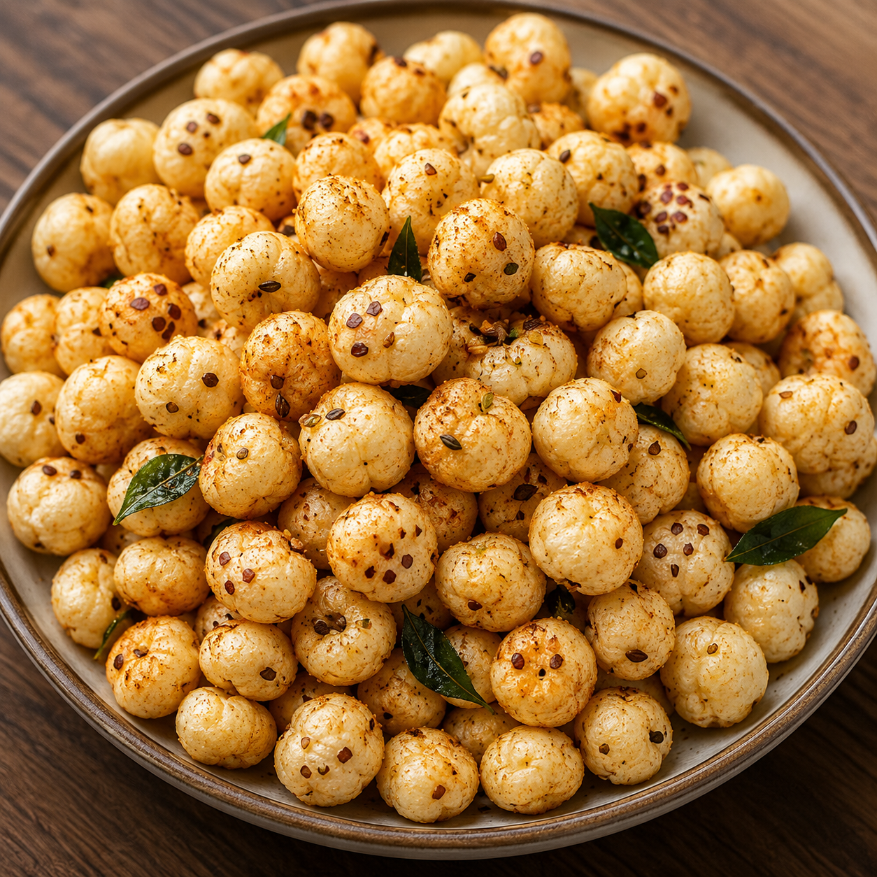 Roasted makhana